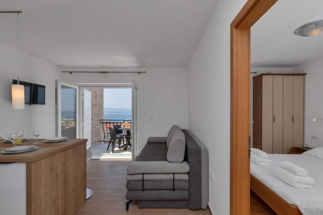 Ivan Sea View Apartment Makarska Exteriör bild